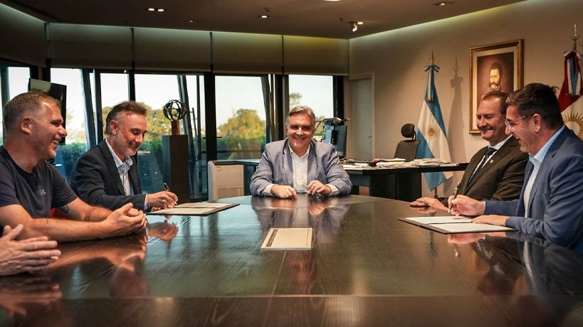 Firma convenio Bancor