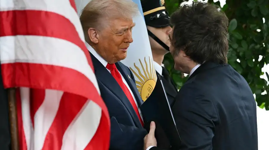 Javier Milei Y Donald Trump 14102025