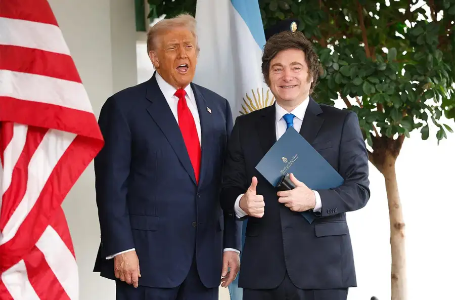 Javier Milei Y Donald Trump 14102025