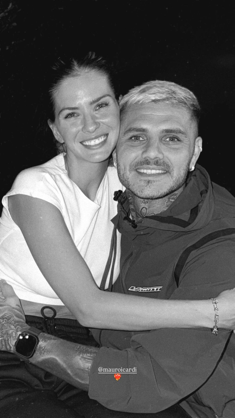 Mauro Icardi y Wanda Nara