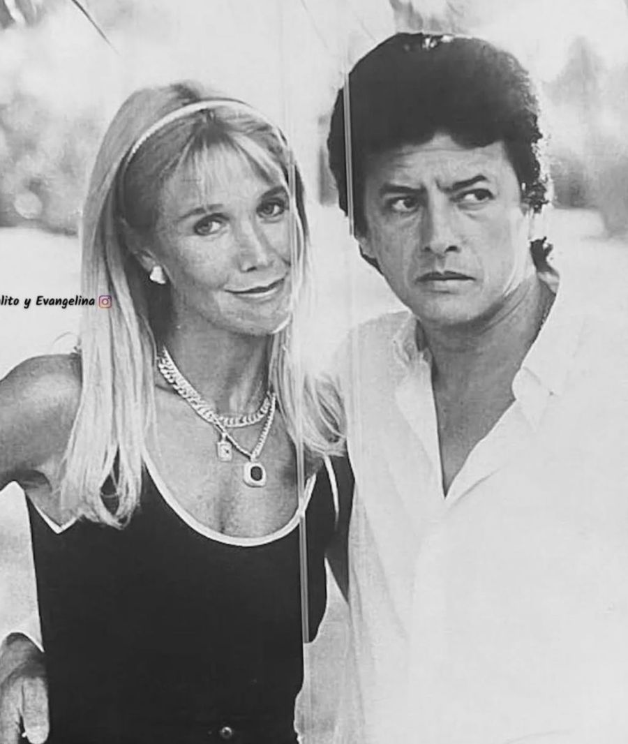 Palito Ortega y Evangelina Salazar