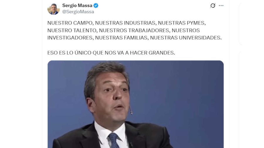 Sergio Massa X 20251014