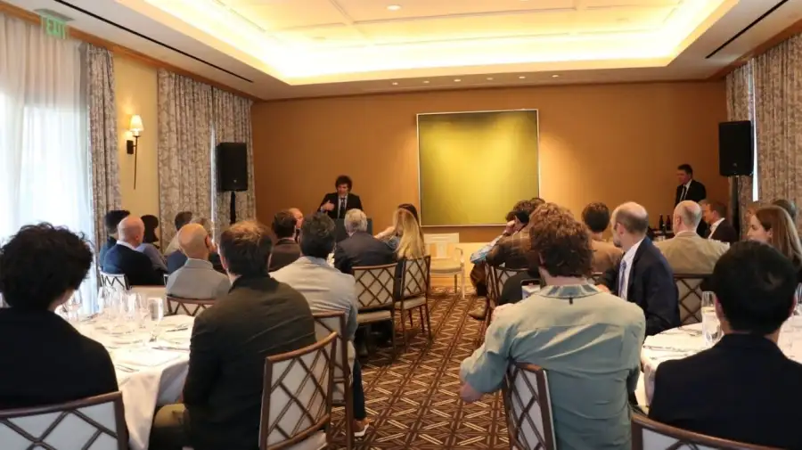 Javier Milei en Silicon Valley