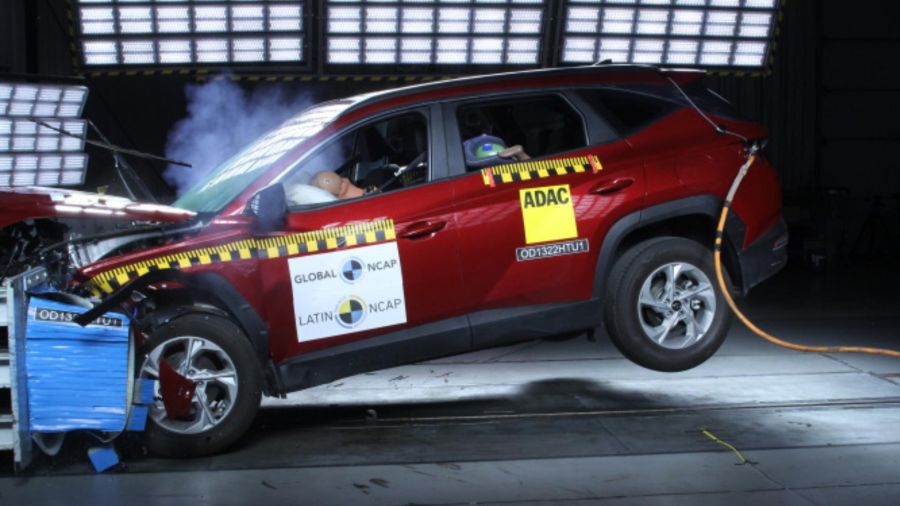 Latin NCAP 2025: Hyundai Tucson logra cinco estrellas y Citroën Basalt obtiene cero