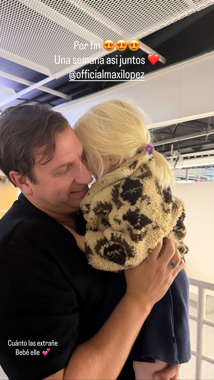 Maxi López y Elle