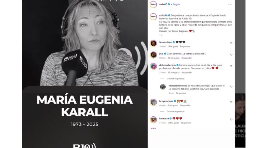 Murió María Eugenia Karall