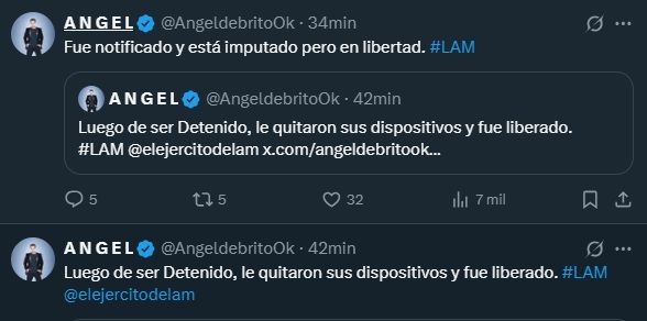 Ángel de Brito sobre la detención de Joel Ojeda