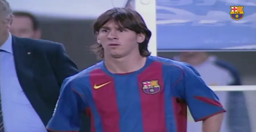 Debut de Lionel Messi como futbolista profesional