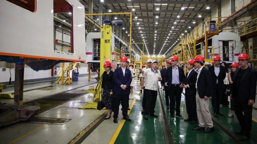 Jorge Macri visitó Shanghái