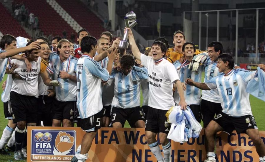 Lionel Andrés Messi campeón del Mundo Sub-20