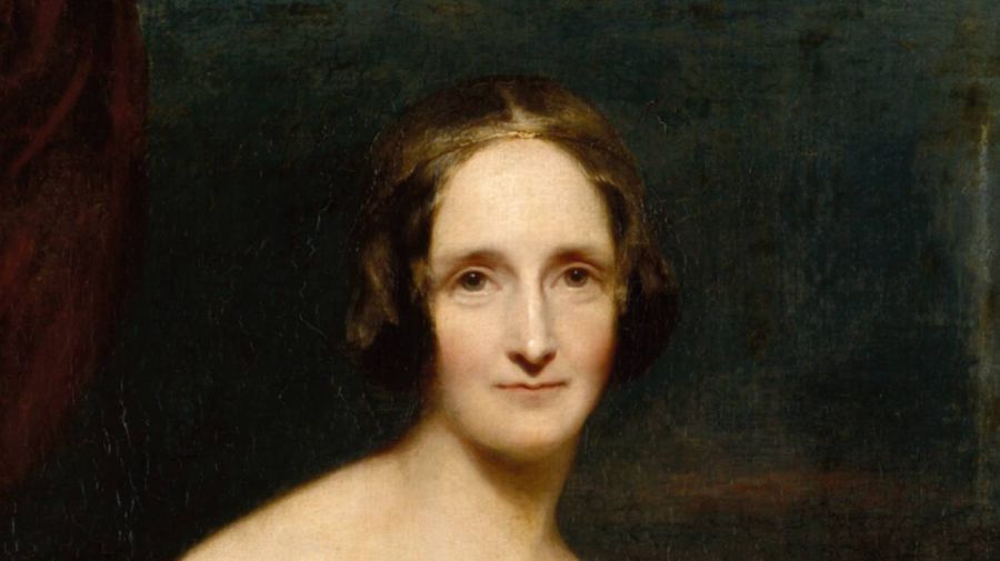 Retrato de Mary Shelley