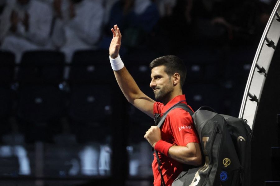 Novak Djokovic en el Six Kings Slam