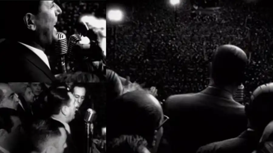 Perón en el balcón el 17 de octubre