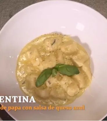 Receta de Ñoquis de Valentina Cervantes