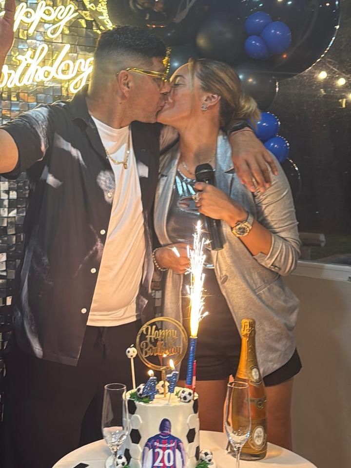 Rocío Oliva y Néstor Ortigoza