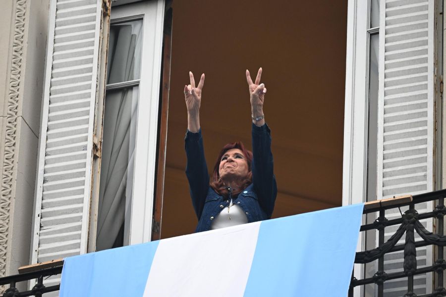 Cristina Kirchner en el Día de la Lealtad Peronista 1