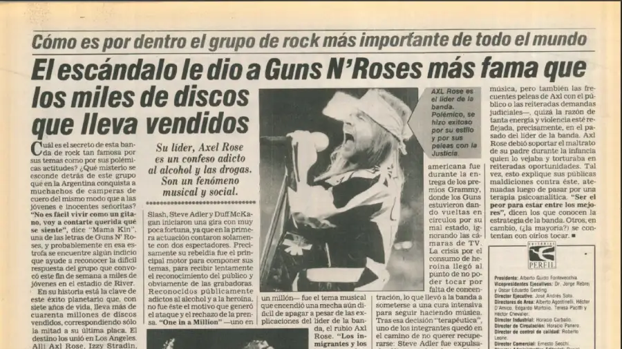 Guns And Roses 1992