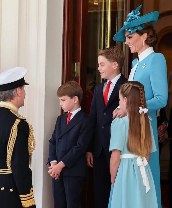 Louis, el hijo de Kate Middleton y el príncipe Guillermo