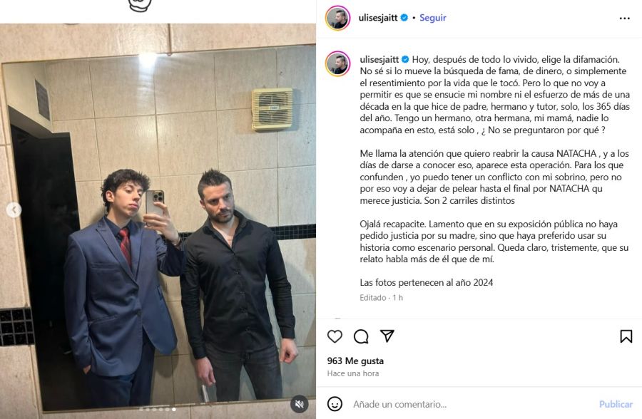 Ulises Jaitt y Valentino Yospe