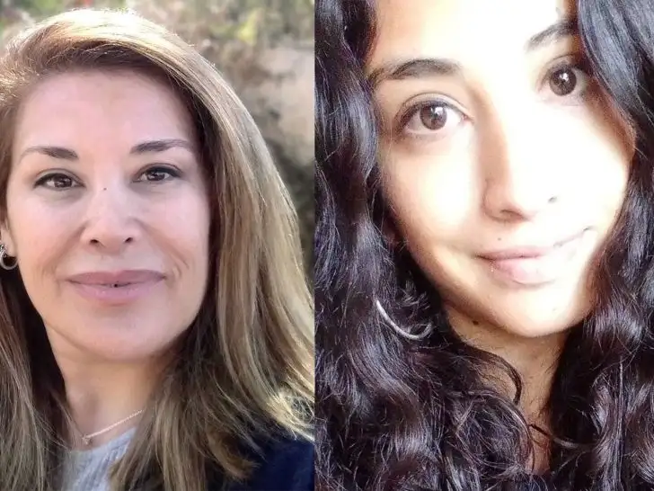 Mariel Zamudio y Luna Giardina