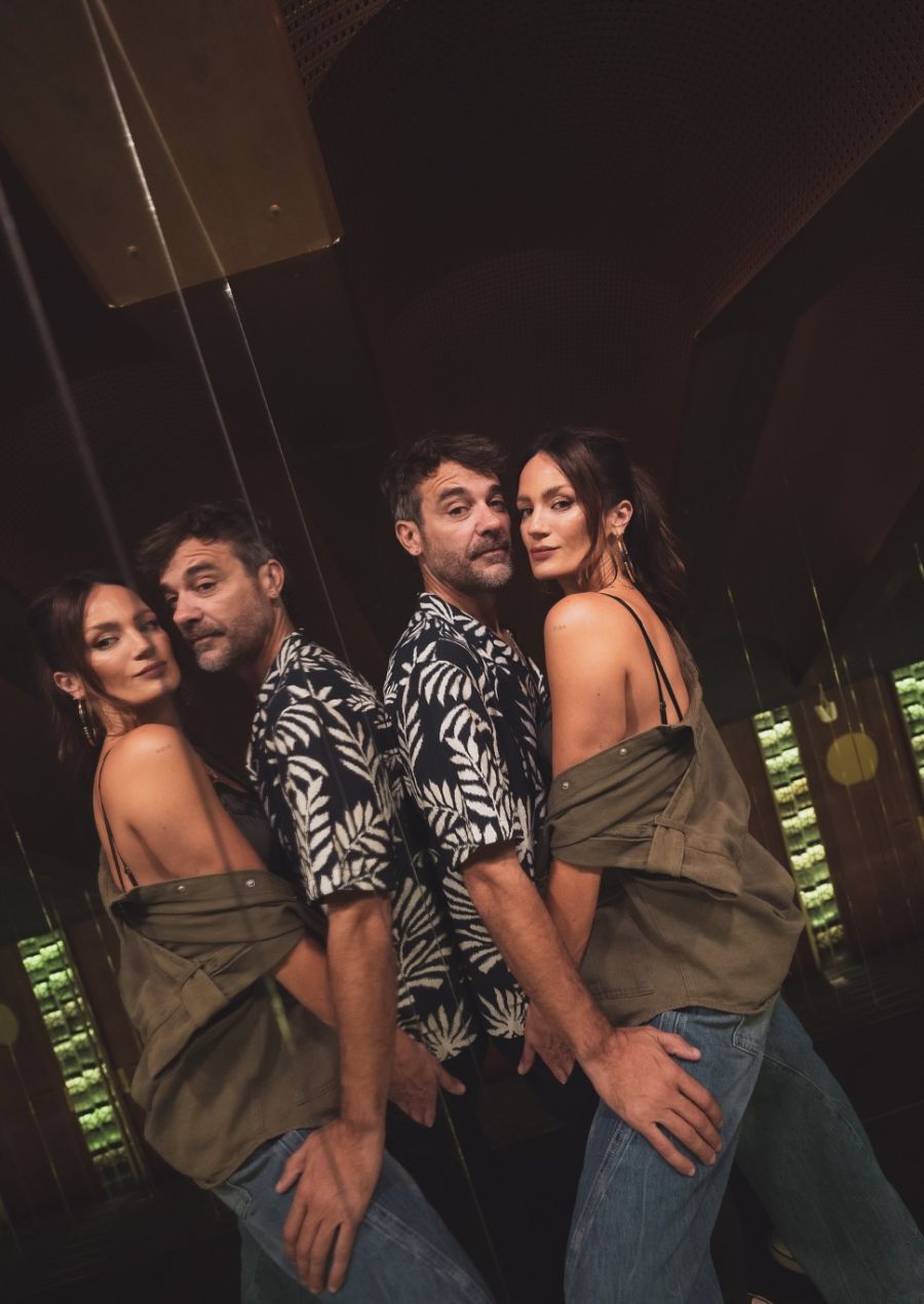 Paula Chaves y Pedro Alfonso