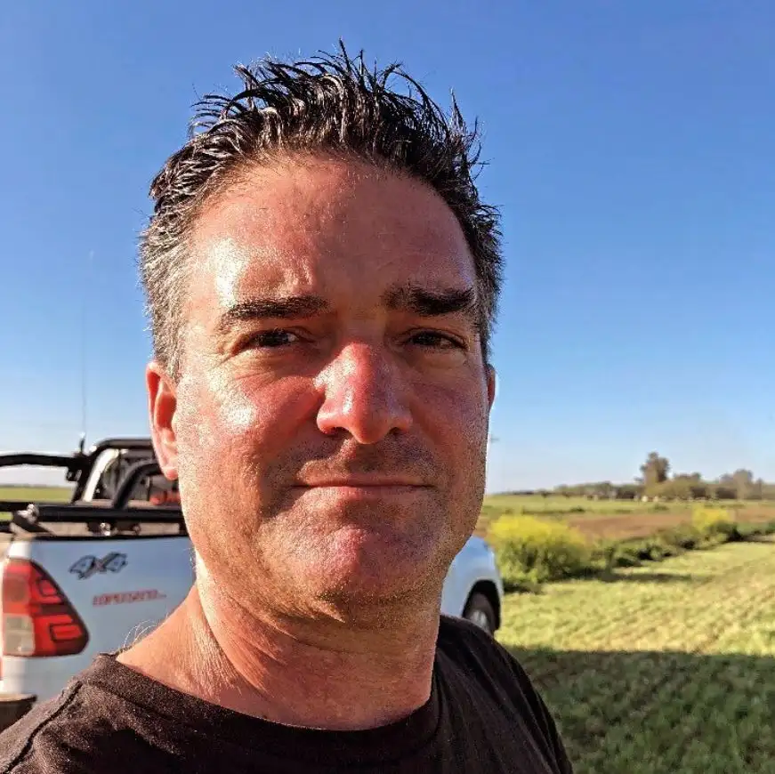 El concejal electo de La Libertad Avanza en San Vicente, Ignacio Contreras