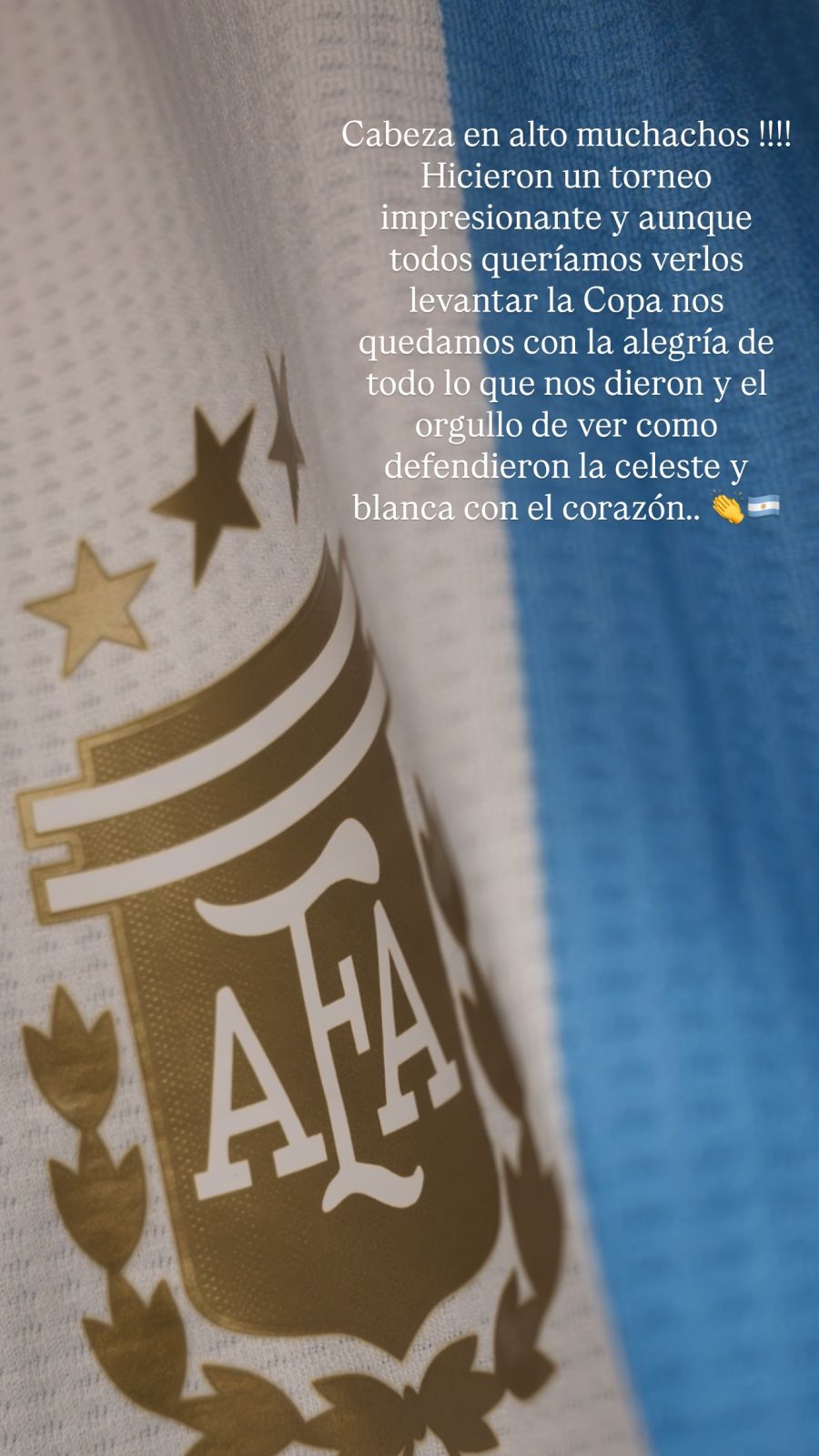 Publicación de Lionel Messi - Mundial Sub-20