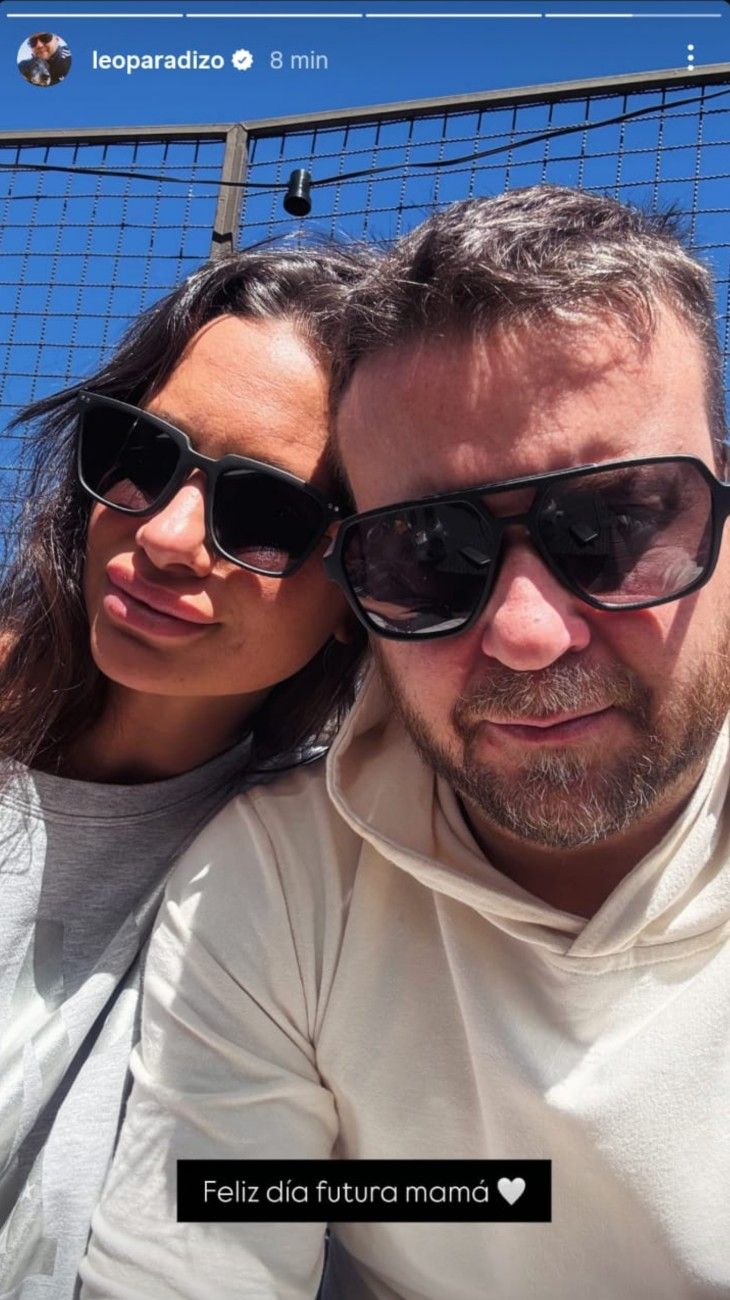 El romántico posteo de Leo Paradizo a su pareja