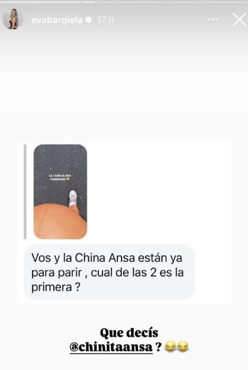 Eva Bargiela y China Ansa
