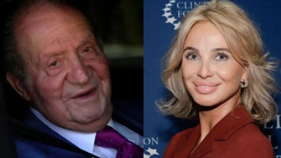 Juan Carlos I y Corinna Larsen