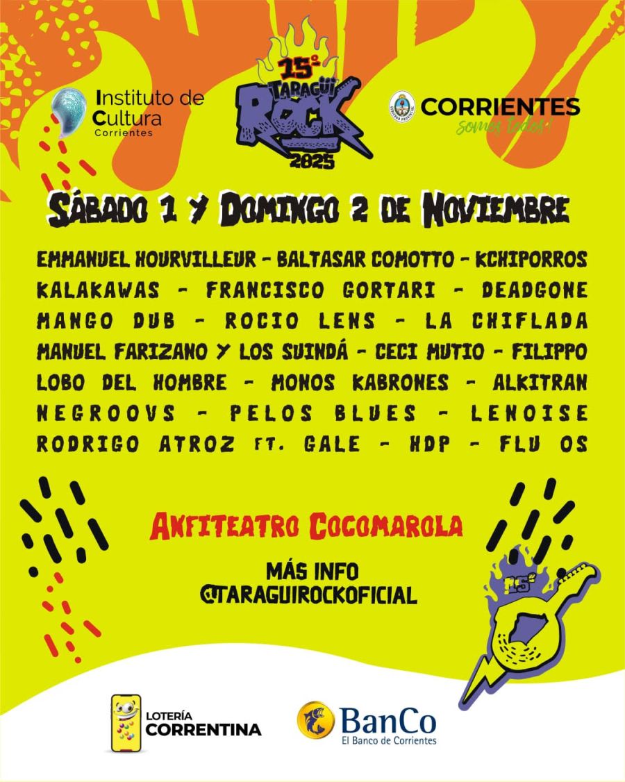 Taragüí Rock 2025