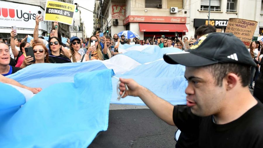 Marcha Discapacidad y Garrahan 22102025