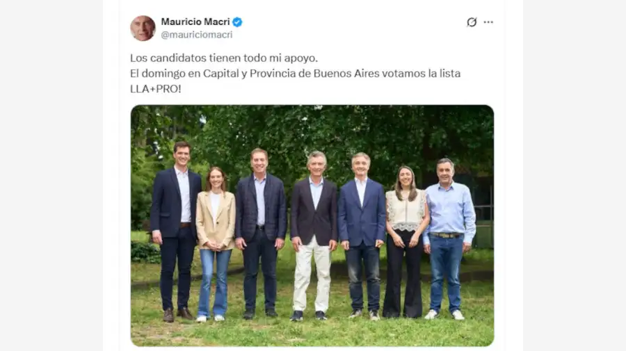 Mauricio Macri X 20251022