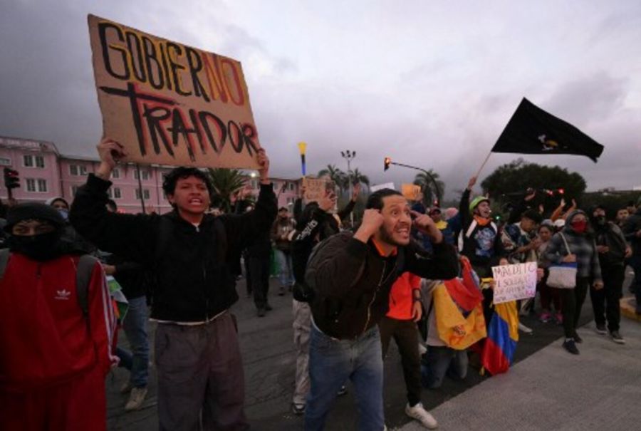 Paro nacional en Ecuador