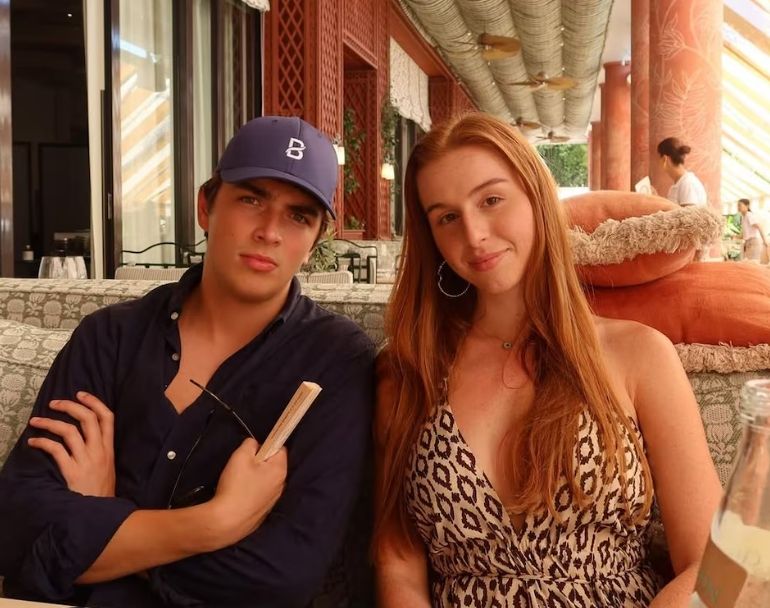 Aymeric de Bélgica en sus vacaciones