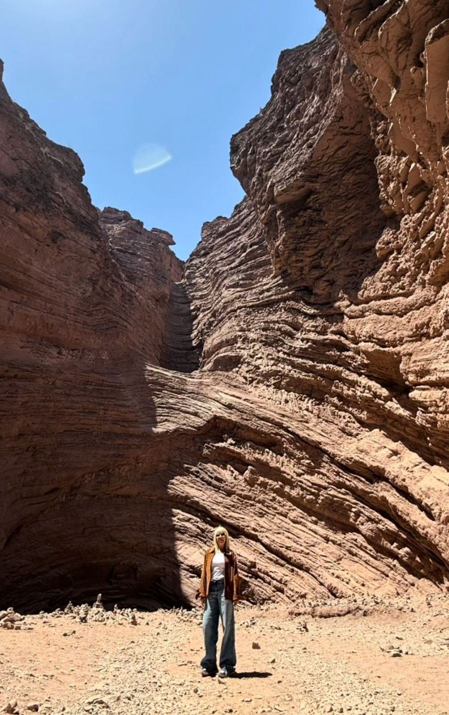 Claudia Villafañe en Salta