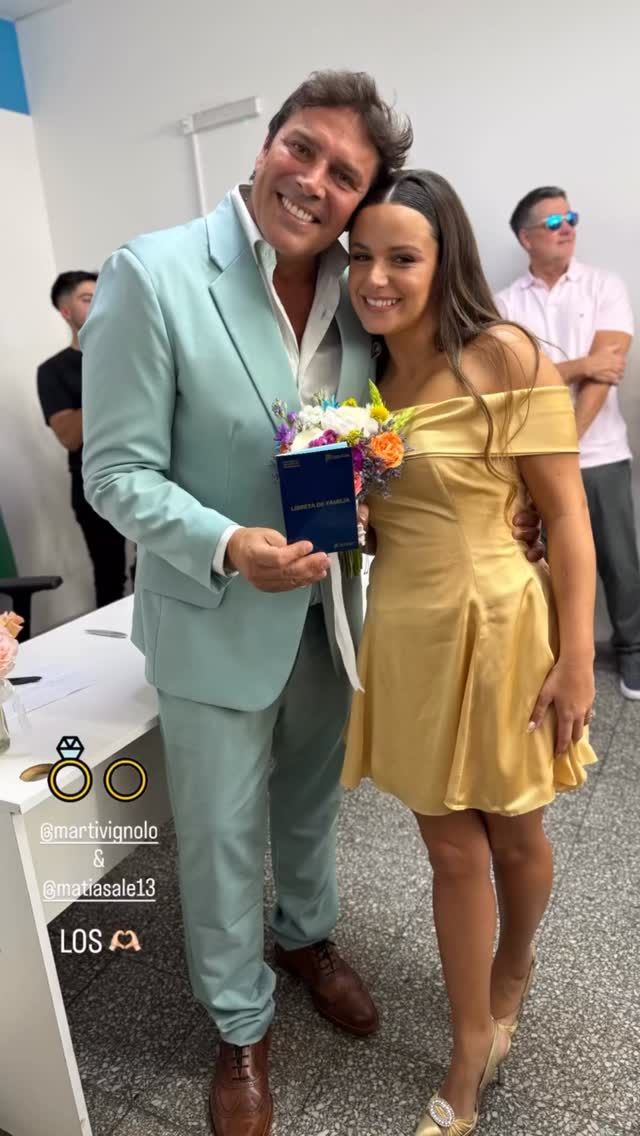 El casamiento de Matías Alé y Martina Vignolo
