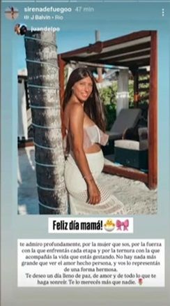 Juan Martín del Potro le dedicó un posteo a su novia