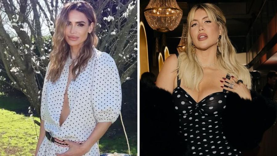 María Vázquez y Wanda Nara