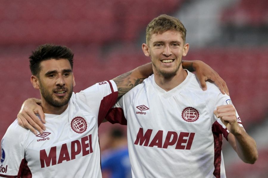 Rodrigo Castillo con Lanús en Copa Sudamericana 2025