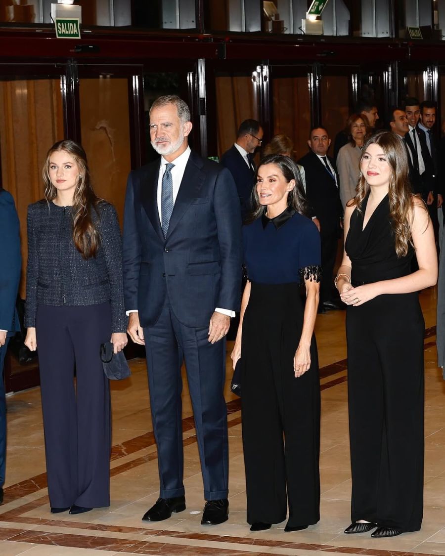 Las princesas Leonor y Sofía