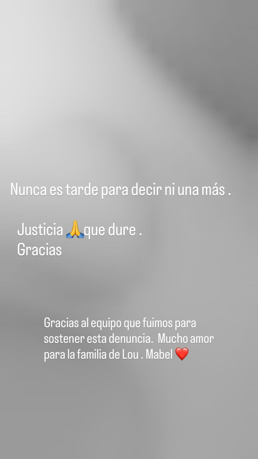 Los mensajes de Virginia y Valeria de Banda sobre Lourdes Fernández