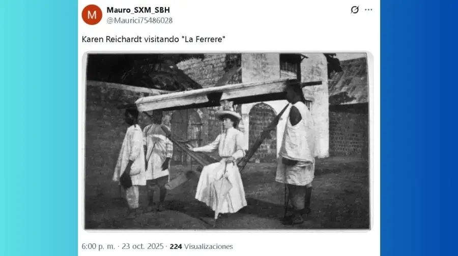 Memes sobre la visita de Karen Reichardt a