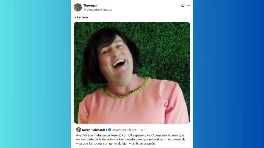 Memes sobre la visita de Karen Reichardt a