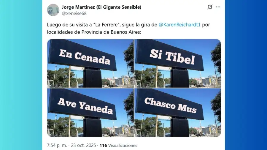 Memes sobre la visita de Karen Reichardt a