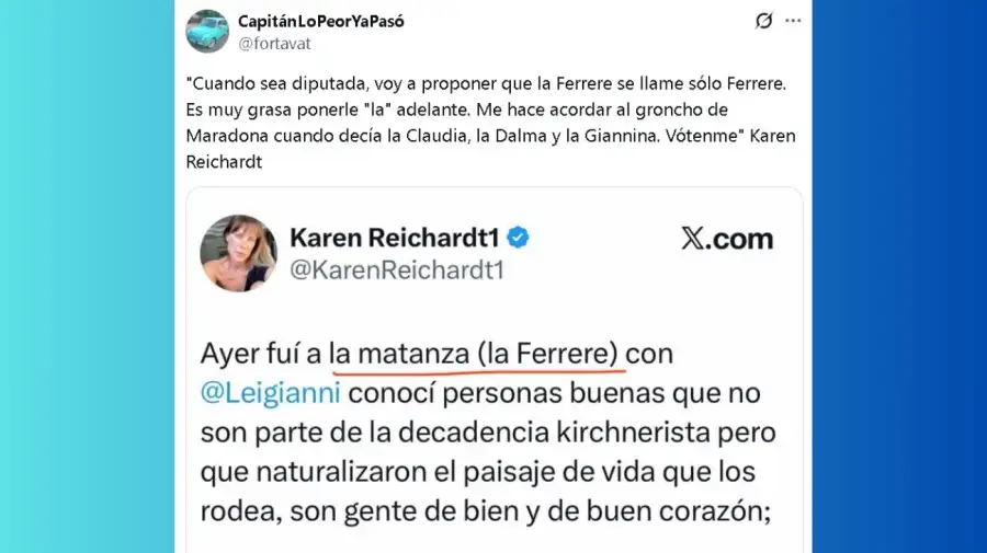 Memes sobre la visita de Karen Reichardt a
