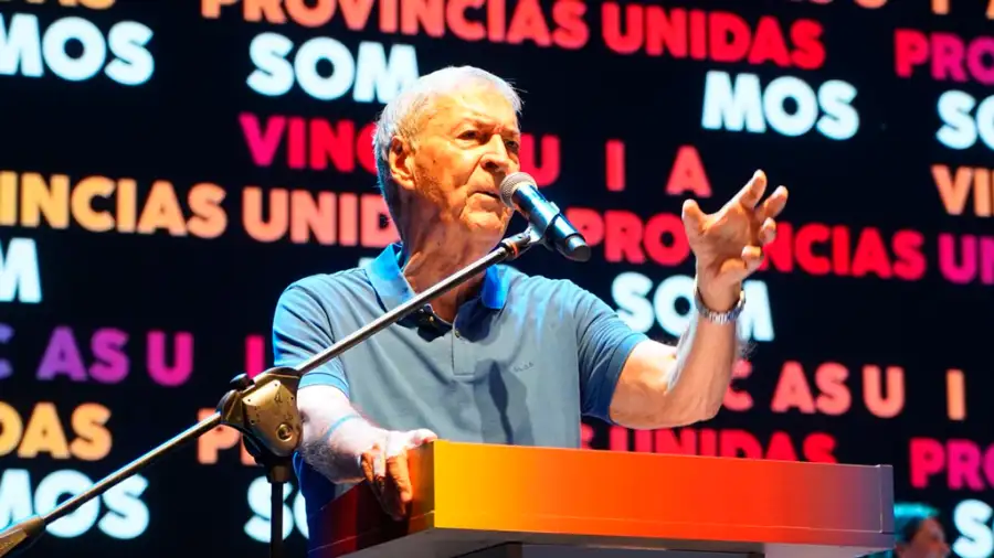Schiaretti en acto de Provincias Unidas