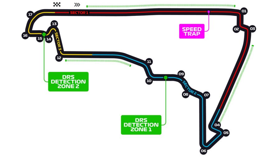 Trazado Circuito Hemanos Rodríguez