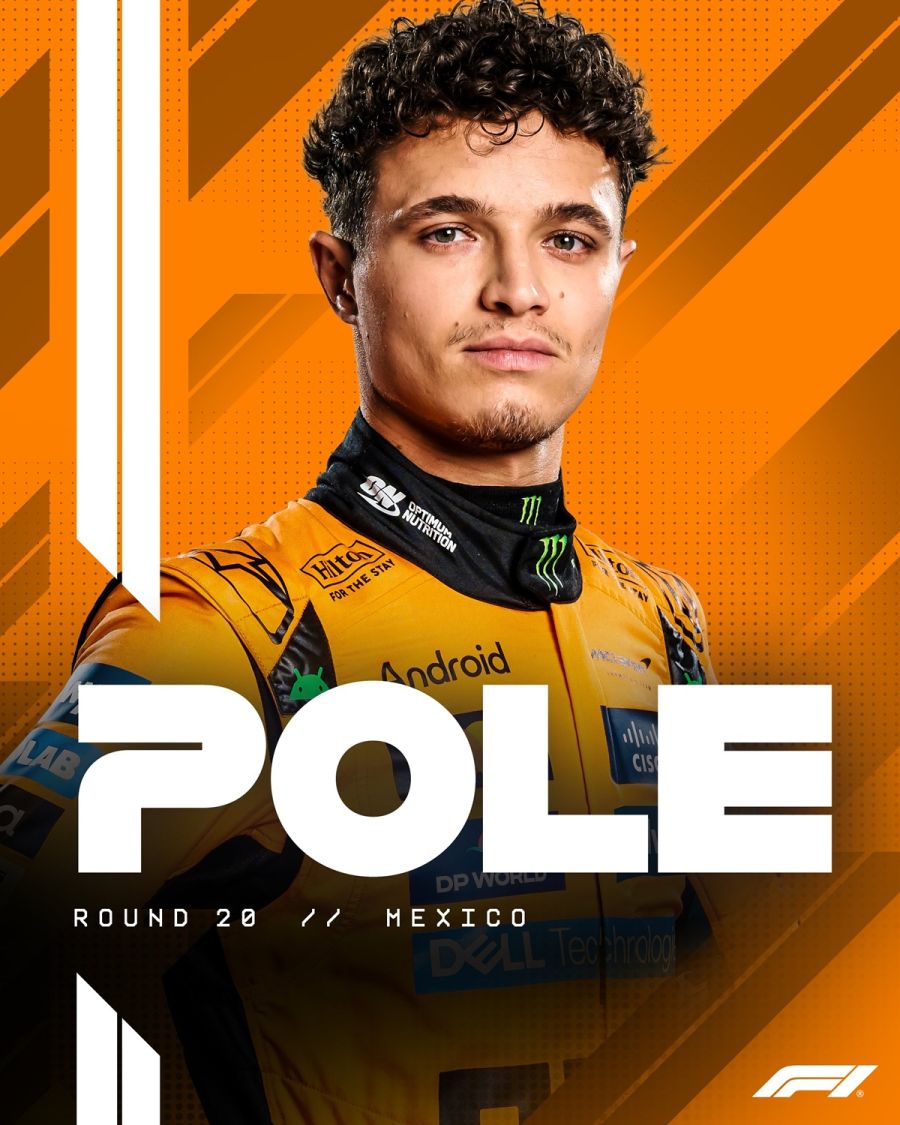 Norris pole en Mexico