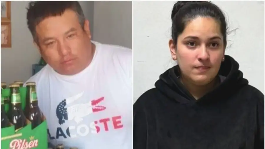 Víctor Sotacuro Lázaro y su sobrina, Milagros Florencia Ibáñez